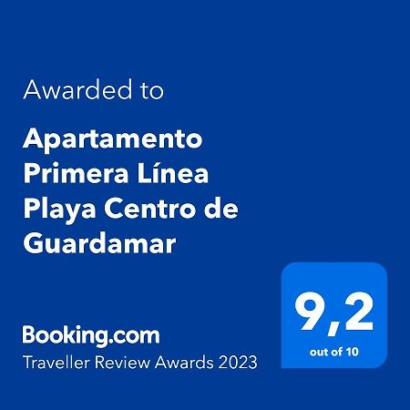 Appartement Apartamento Primera Linea Playa Centro De Guardamar à Guardamar del Segura Extérieur photo