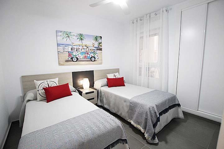 Appartement Apartamento Primera Linea Playa Centro De Guardamar à Guardamar del Segura Extérieur photo